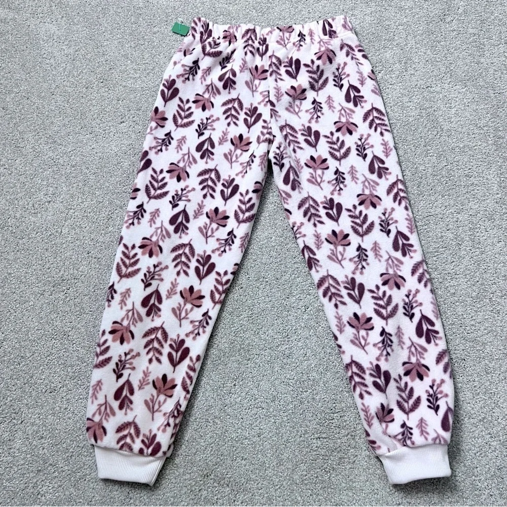 NWT Girls size medium (8-10) cozy soft fleece pajama pants